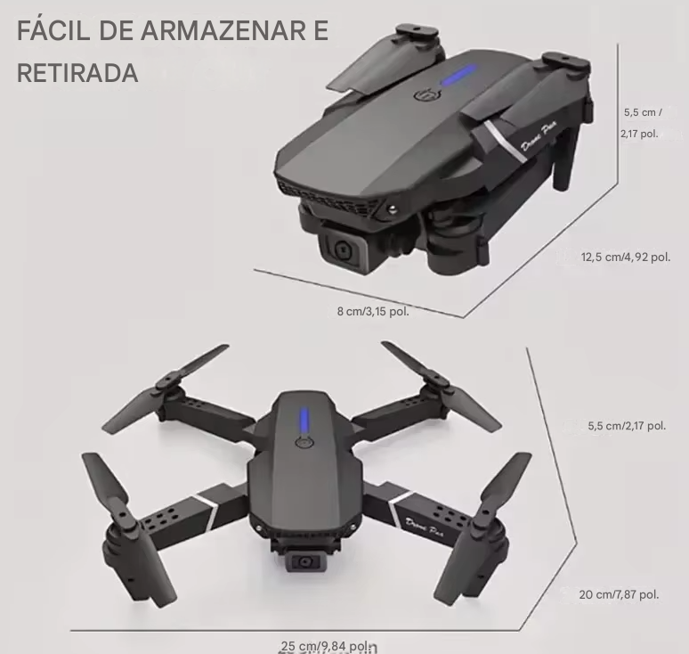 Drone 4K ProfIssional 1080P Wide Angle Dual HD Camera